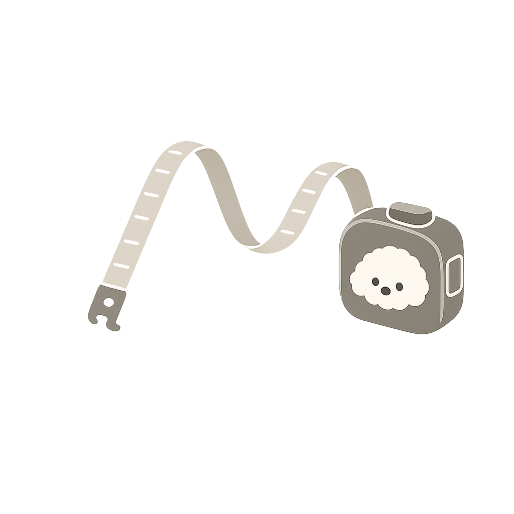 MIK 比熊捲尺 Logo